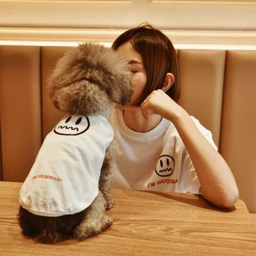 Family clothing for pet and owner dog vest vests parent-pet outfit French Bulldog attire dogs cat summer spring dogs clothes