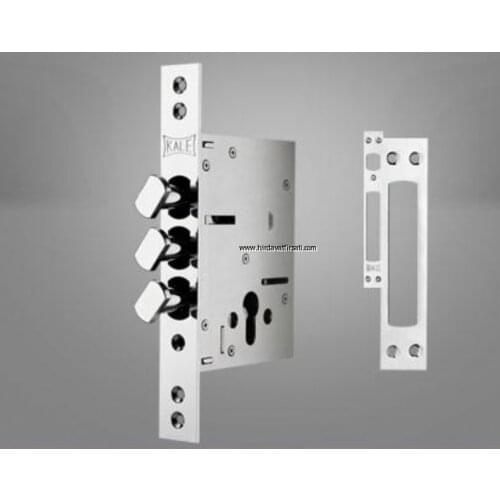 Kale Rotary Sliding Plus Steel Door Safety Lock Latch With German Barelli Door Lock Steel Door Lock