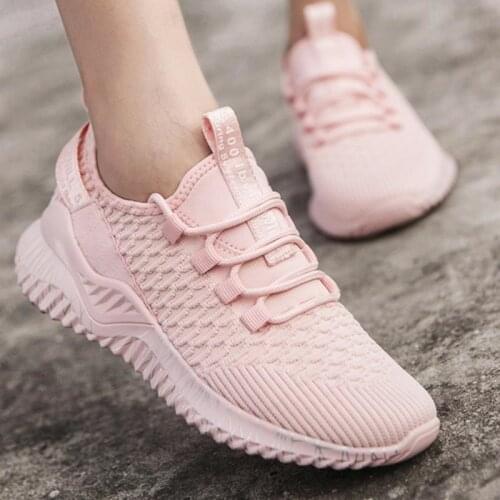 Casual shoes 2021 spring and summer new womens sports running shoes single shoes jogging shoes