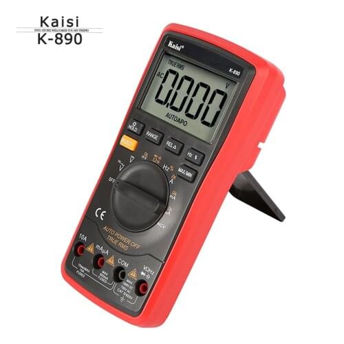 Kaisi Professional Multimeter LCD Digital Capacitance Table Handheld High Precise Capacitance Measurement Instrument Home Tools