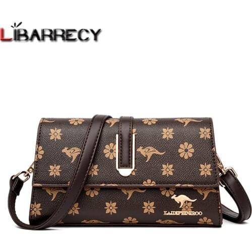 Luxury Designer Crossbody Handbags for Women 2021 New Female Fashion Elegant PU Leather Messenger Bags Womens Shoulder Bag