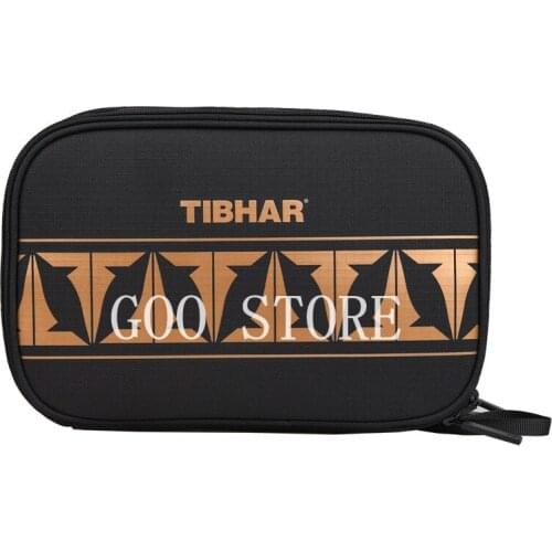 TIBHAR Table Tennis Rackets Bag new Double layer square for training professional blade bat paddle ping pong case set