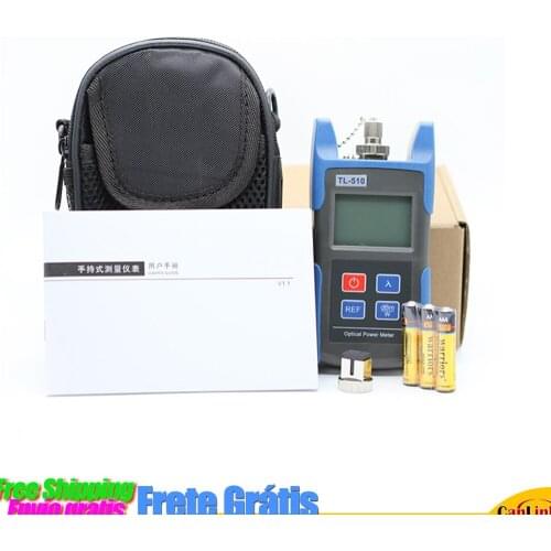 TL510C OPM -50~+26dB and -70～+10dB Mini Optical Power Meter With SC/FC/ST Universal 2.5mm Adaptor connector TL510
