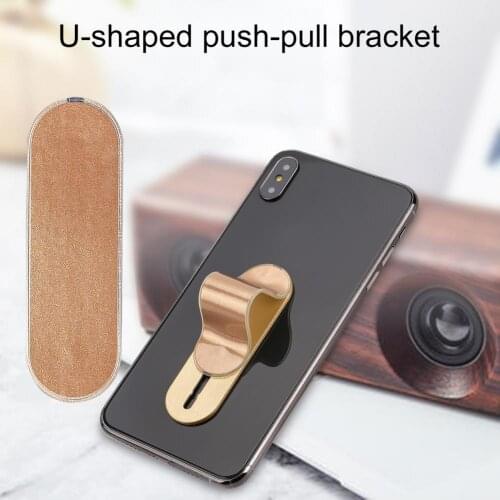 Universal finger ring mobile phone handle mobile phone holder for iPhone Samsung Huawei standing multi-band smart back sticker