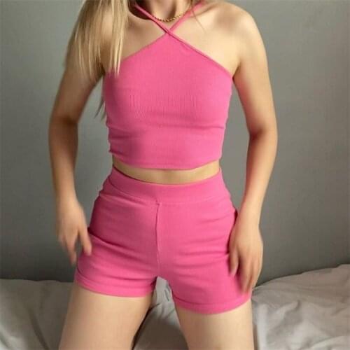 ZXQJ Women 2021 Fashion Hollow Out Cropped Knit Tank Tops Vintage Backless Thin Straps Female Camis Mujer