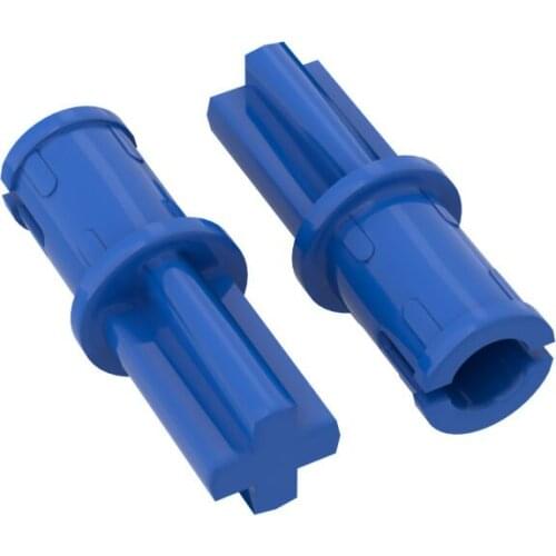 10PCS Building Blocks 43093 Electic Axle Pin Friction Ridge Bricks Assembles Particles DIY Education Part Toy For Children Gift