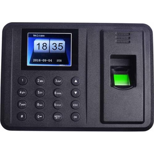 2.8 Inch Password/Fingerprint time attendance No Software Door Access Control System
