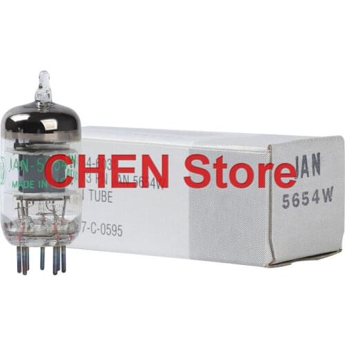 2PCS US GE 5654W tube replacement 6AK5 EF95 6J1 Electron tube 6m1 403A 403B CV4010 Amplifier Preamp GE5654W sound transparent