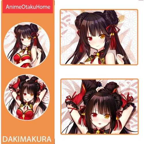 Anime Manga DATE A LIVE Tokisaki Kurumi Sexy Lovely Girl Throw Pillow Cover Hug Pillowcase Otaku Bedding Dakimakura Pillow Case