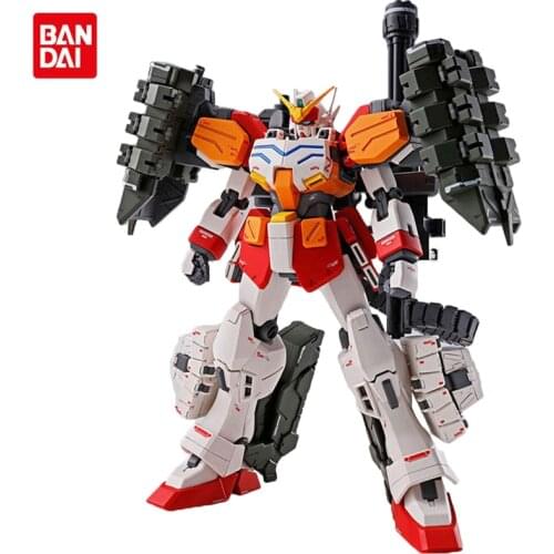 Bandai Assembled Gundam Model MG 1/100 Flying Wing Zero Type Grim Reaper Desert Dragon Heavy Cannon EW Action Robot Toy Gift