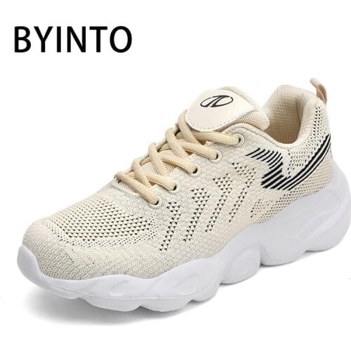 Basket Femme 2021 Autumn Super Light Breathable Mesh Women Sneakers Thick Chunky Bottom Female Sport Tennis Shoes Tenis Feminino