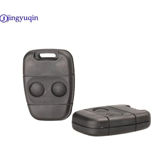 Jingyuqin 2 Buttons Remote Key Shell Case For Land Rover Discovery 1 Freelander C50 Auto Durable Fob Replacement Car Key Shell
