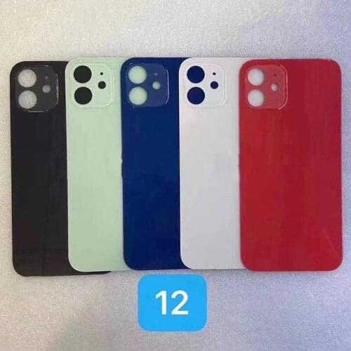For iPhone 12 Mini Battery Back Cover Glass Panel Door Rear Housing Replacement Durable House Cover