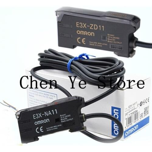 E3X-NA11 E3X-ZD11 HD10 HD11 NA41 ZD41 HD41 E3X-A21 E3X-DA21-S 100% New Optical Fiber Amplifier Sensor Photoelectric Sensor