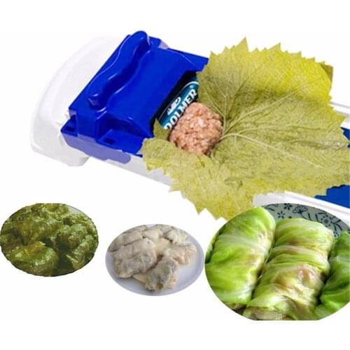 Vegetable Meat Rolling Tool Magic Roller Stuffed Cabbage Leave Grape Leaf Machine For Turkish Dolma Sushi Kitchen Bar