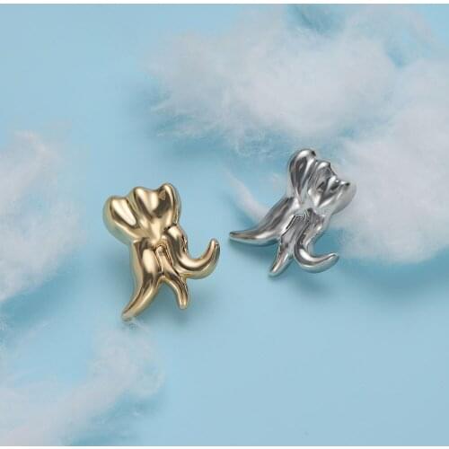 Teeth Metal Brooch Cute Funny Cartoon Tooth Badge Pin Trendy Backpack Jewelry Medical Accessories Dentist Nurse Gift Wholesale