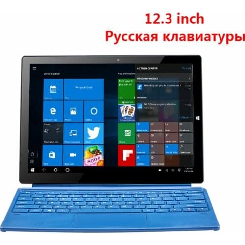 12.3" Tablet PC 2 in 1 Laptop Notebook Qualcomm Snapdragon 850 2880x1920 Windows 10 8GB RAM 256GB Tablets 4G Netbook Dual Camera