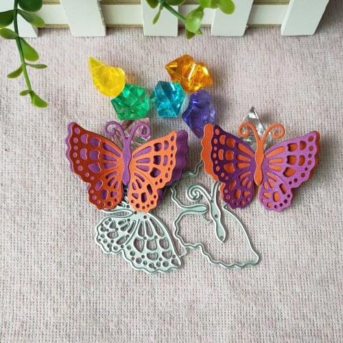 New Butterflies metal cutting Die mold frame for scrapbook photo album decoration carving handmade paper card