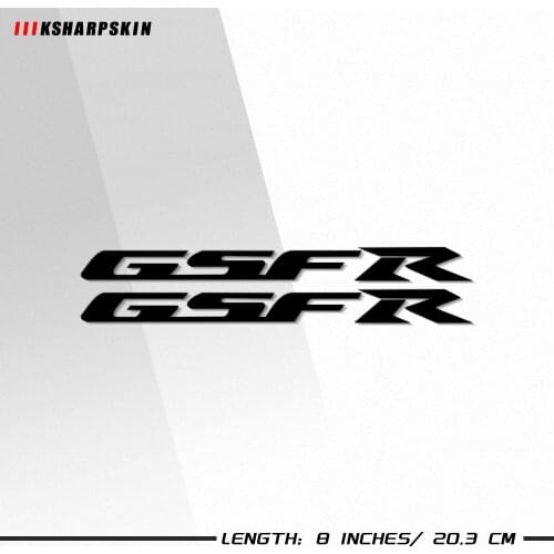 New Motorcycle reflective fuel wheels fairing portable luggage helmet stickers sign decoration Decals For SUZUKI GSFR gsf r