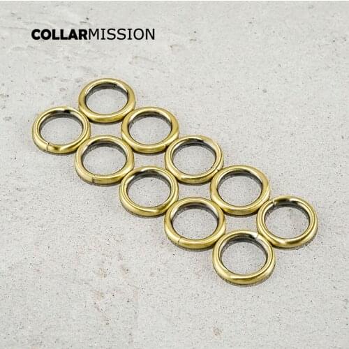 Pet puppy collar adjustable metal parts 20mm bronze clip handbag bag accessories YH20QT