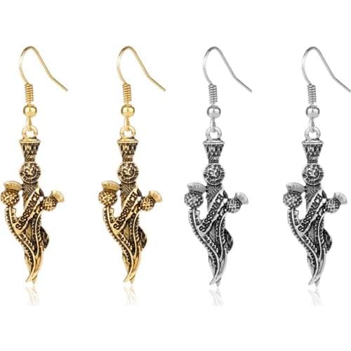 MQCHUN The outlander Sword Earring sassenach with Sword Pendant For Women Girl Dangle Earring Cosplay Party Gift -15