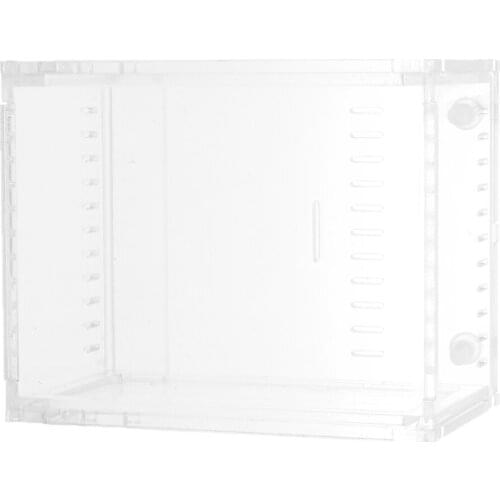 Reptile Terrarium Amphibian Habitat for Mini Pet Houses Acrylic Box Clear