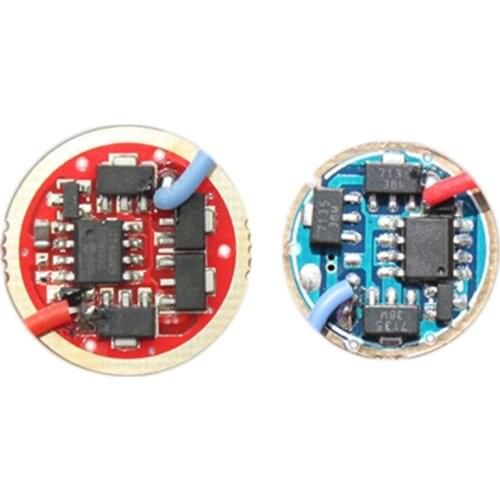 1pcs Flashlight Torch Driver New Firmware 7135x3/7135x4/7135x6/7135x8 17mm Portable Lighting Accessories