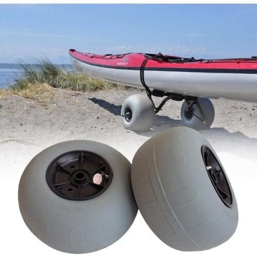 12 Inch Inflatable Beach Wheel PU Inflatable Beach Tire Special For Kayak Trailer Beach Wheel