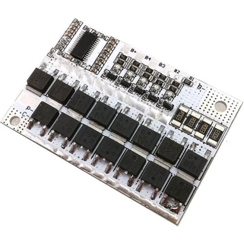 4S 12V Lithium iron phosphate Tester 50A Battery Protection Board With Balance Function