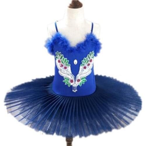 Ballet Dance Girls Kids Child Tutu Swan Lake Dress