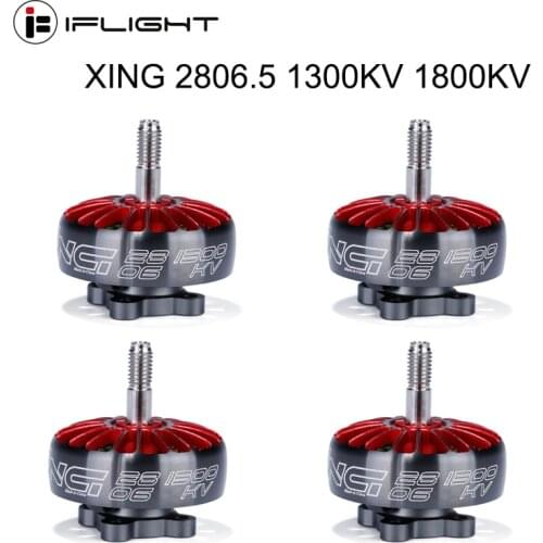 IFlight XING X2806.5 2806 1300KV 1800KV Brushless Motor 2-6S lipo battery for 7-8 inch FPV Frame propeller RC Racing Drone