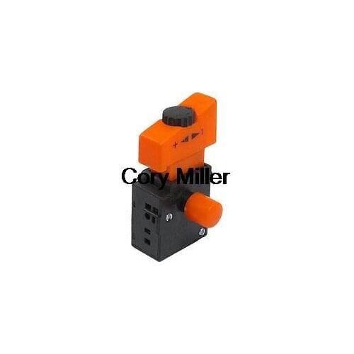 Lock On Electric Power Tool Speed Trigger Switch AC 250V 4A