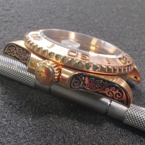 Case For Seiko NH35A NH36A SKX007 Dial Movement Bezel Cover Watch Ring Insert Face Accessories