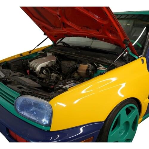 For 1991-1998 Volkswagen Golf MK3 Front Bonnet Hood Modify Gas Struts Carbon Fiber Spring Damper Lift Support Absorber