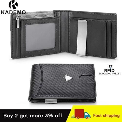 KADEMO Mens Money Clip Wallets