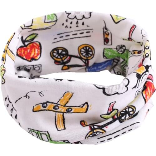 2021 Autumn Winter Children Cotton Scarf Warm Baby Kids Scarf Boys Girls Cartoon Scarves Child Collar O Ring Magic Neckerchief