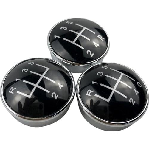 Gear Shift Knob Lever Stick Cap Top Cover For Audi A3 S3 8L 2000-2003 A4 S4 B6 B7 A6 C6 VW Passat B5 3BG B6 B7 CC 3C Golf 4 Bora