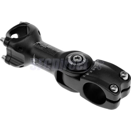 Bicycle Stem Angle Adjustable Mountain Road Bike Handlebar Stem 25.4mm x 110mm