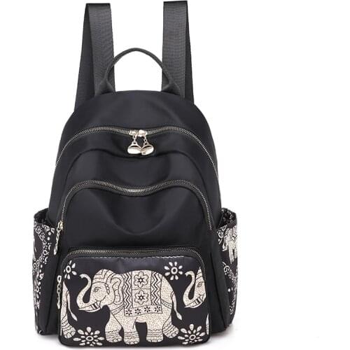 Backpack Womens Shoulder Bag Large Capacity Womens Bag 2021 New Oxford Cloth Mommy Travel Fashion Travel backpacks for women