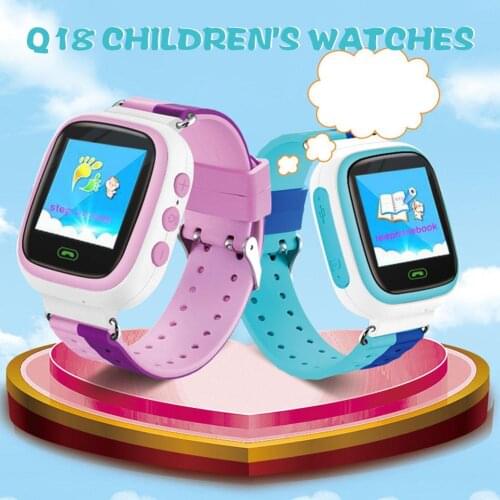 Q18 Smart Watch LBS Kid SmartWatches Baby Watch For Children SOS Call Location Finder Locator Tracker Anti Lost For IOS Android