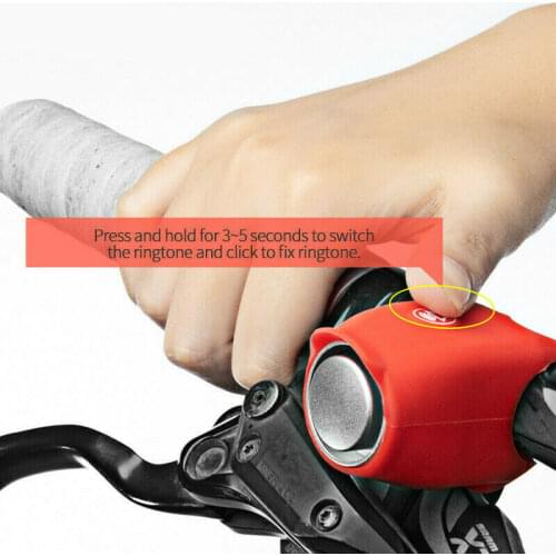 Loud MTB Road Bicycle Handlebar Bike Electronic Bell Loud Horn Cycling Hooter Siren Alarm Bell Outdoor Bike Accessoires