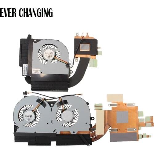 Laptop CPU Cooling Heatsink Fan for Clevo P950 P950HP6 Terrans Force T800 6-31-P9502-301 6-31-P9502-401