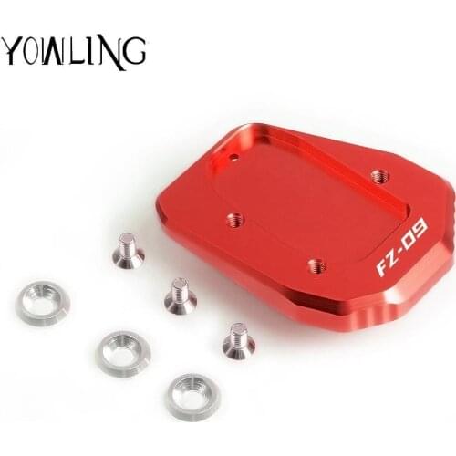 Motorcycle Side Kickstand Stand Extension Plate side stand enlarger For YAMAHA TRACER 900 GT 2014 2015 2016 2017-2021 2020 2019