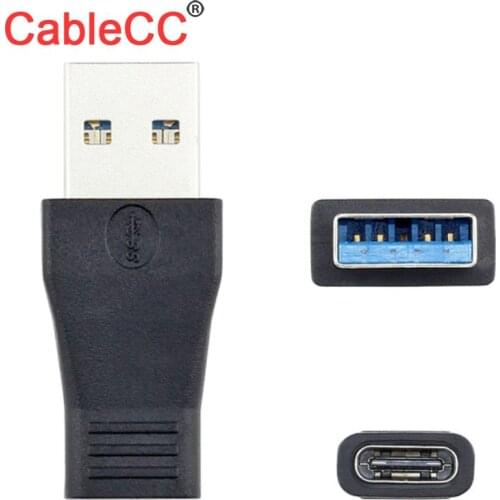 Xiwai CableCC USB-C USB 3.1 Type C Female to USB 3.0 A Male Data Adapter for Tablet Mobile Phone