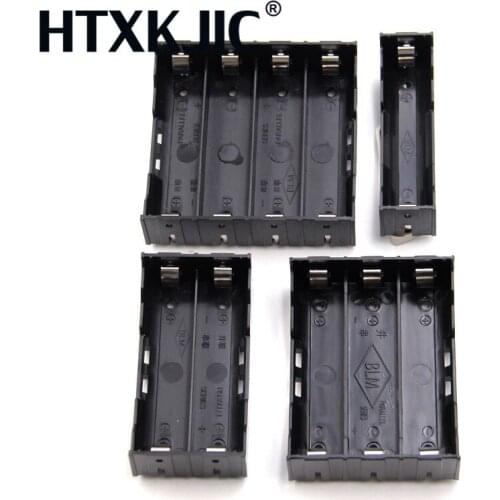 High Quality 10pcs Plastic Battery Case Holder Storage Box For 18650 Rechargeable Battery 3.7V Case