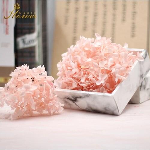 20g Preserved Hydrangea Flower Gift Flower Bouquet Hydrangea Flower Decoration Party Decoration