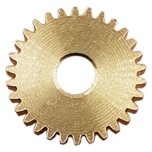 301.8A 302B 0.2M Brass Gear 30 Tooth Thickness 1.2 Outer Diameter 6.4mm Metal Gears