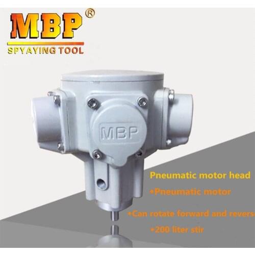 50 gallon air motor 1/8HP pneumatic air powered motor 200L agitator capacity motor 3 cylinder piston air motor 10cm axis shaft