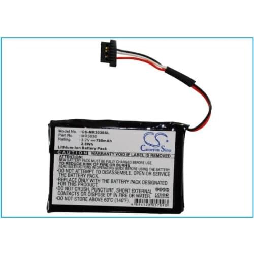 Cameron Sino 750mAh battery for MAGELLAN RoadMate 3030 3030-LM MR3030 GPS, Navigator Battery
