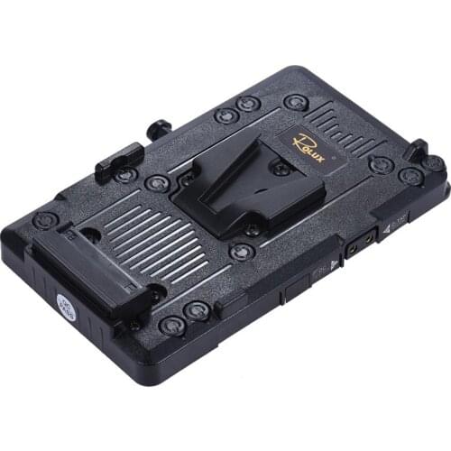 Andoer RL-IS2 V-mount V-lock DIY Power Supply Battery Plate for Sony BMCC BMPCC Camcorder Monitor LED Video Light